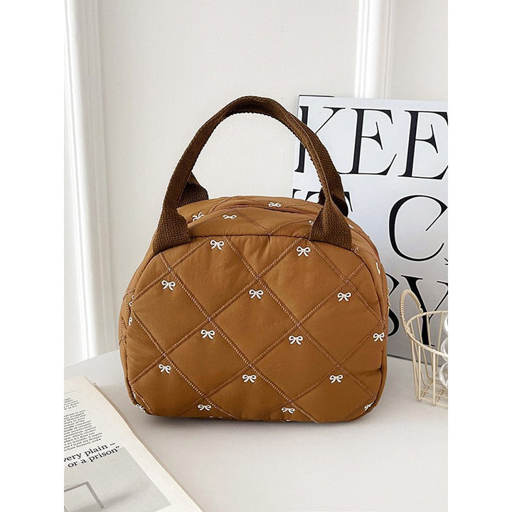 WoQuilted Bogen Detail Handtasche Karnz