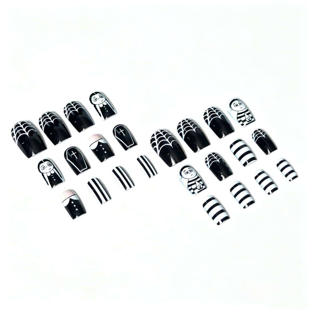 Künstlerisches Halloween Charakter Nagelkunst Set