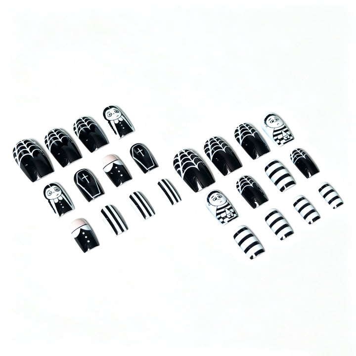 Künstlerisches Halloween Charakter Nagelkunst Set