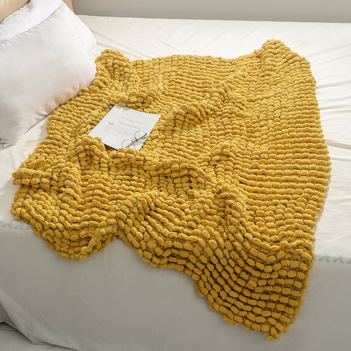 Gemütliche Chenille-Decke