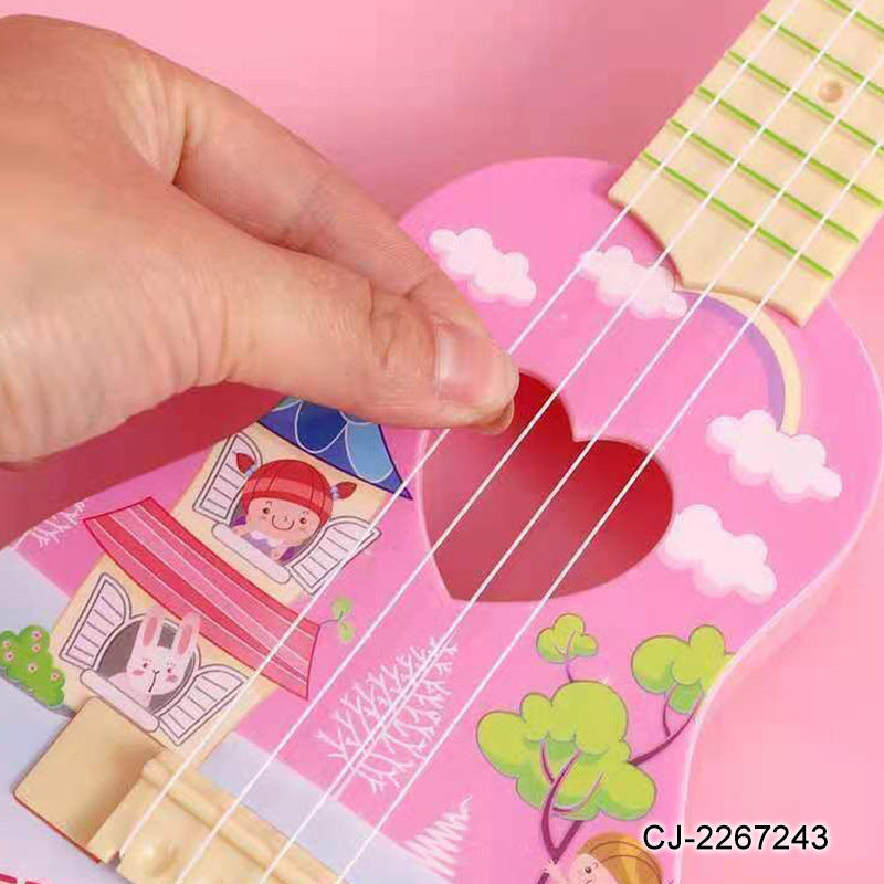 Dekorative Ukulele Spielzeug Karnz