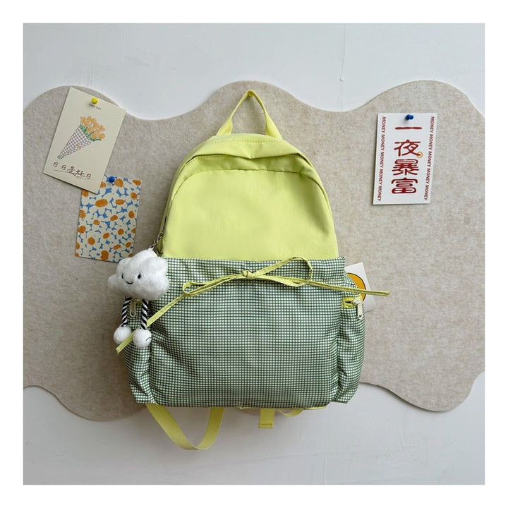 Süßer gemusterter Kordelzug-Rucksack