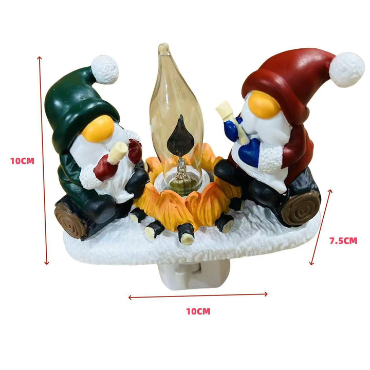 Kreatives Ghost Campfire Figuren Set Karnz