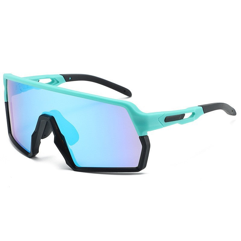 Damen Sportliche Rennbrille mit innovativem Rahmen und hochreflektierenden Gläsern Karnz