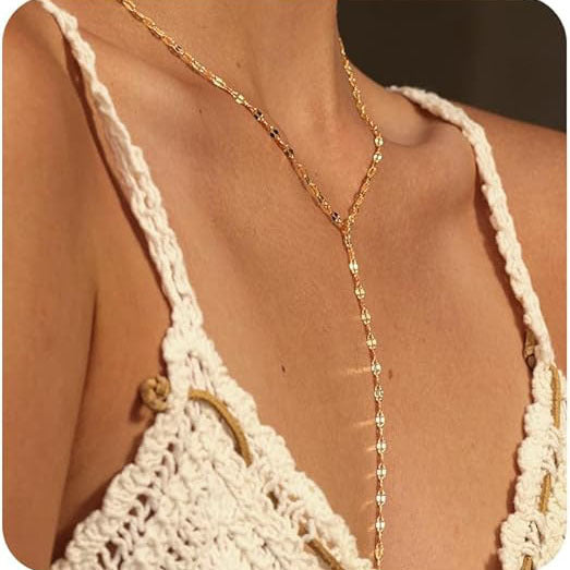 Y-Chain Lariat-Halskette Karnz