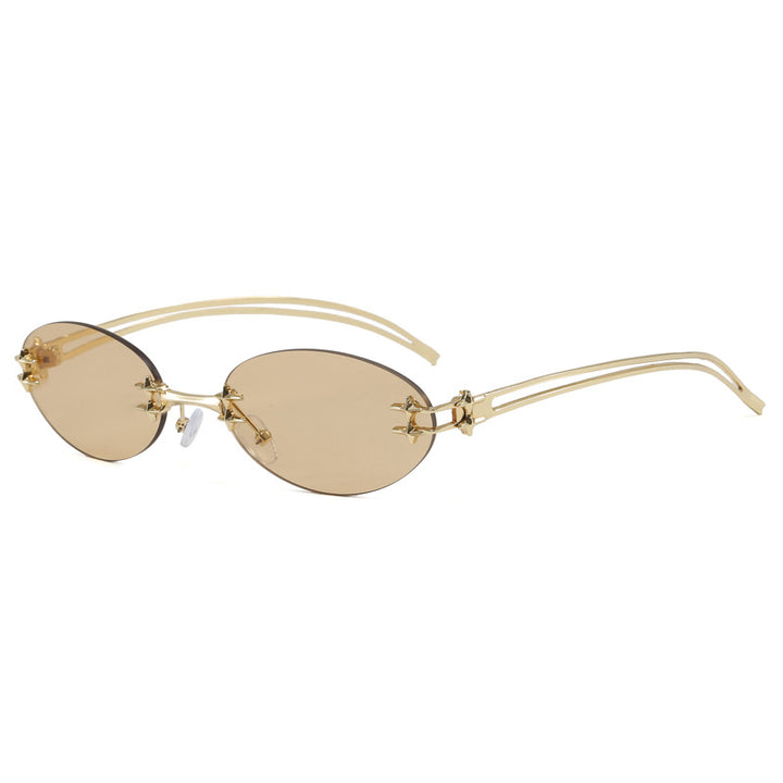Modische Sonnenbrille mit Schmalem Rahmen und Trendigem Design Karnz