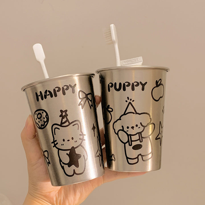 Lustiger Partybecher mit Tiermotiv Karnz
