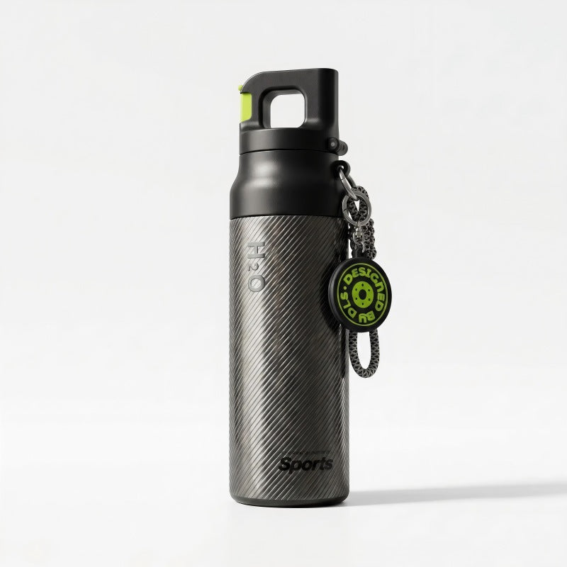 Damen Sportliche Wasserflasche mit innovativem Verschluss Karnz