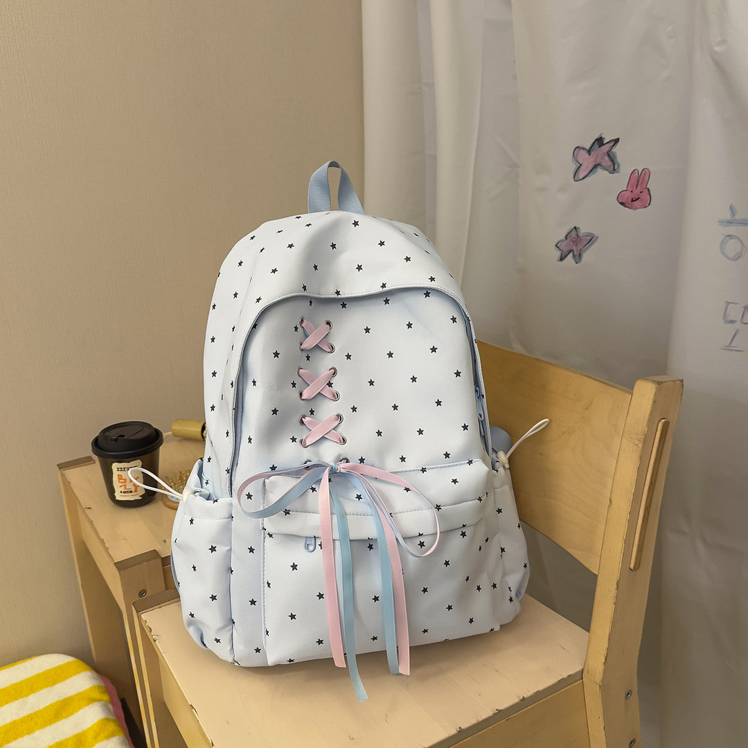 Charmante Stern-Beschmückte Rucksack Karnz