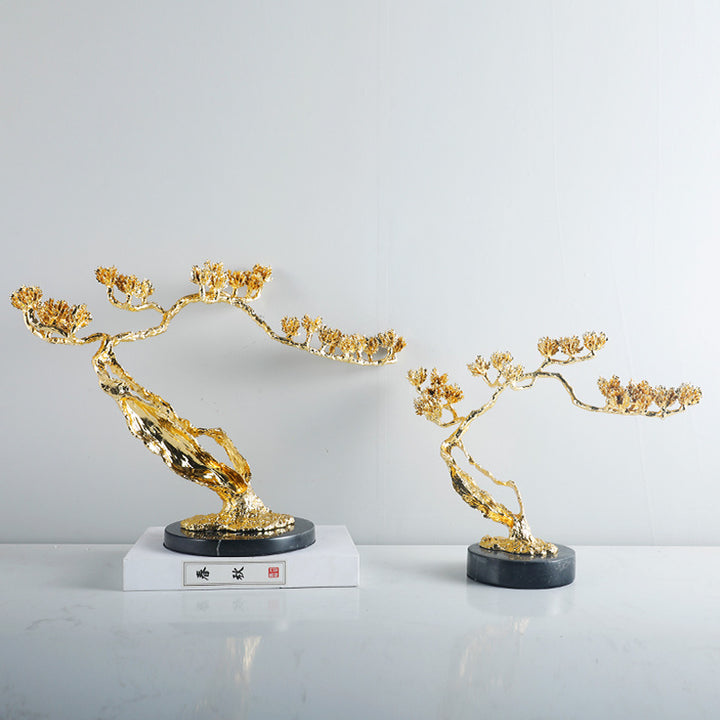 Elegante dekorative Baumskulptur