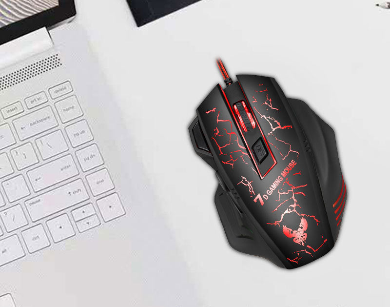 Hochpräzise Gaming-Maus mit einstellbarem DPI Karnz