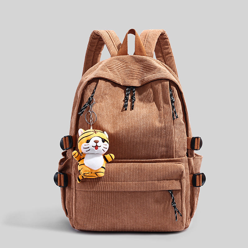 Cordura-Rucksack mit süßem Charakter-Schlüsselanhänger Karnz