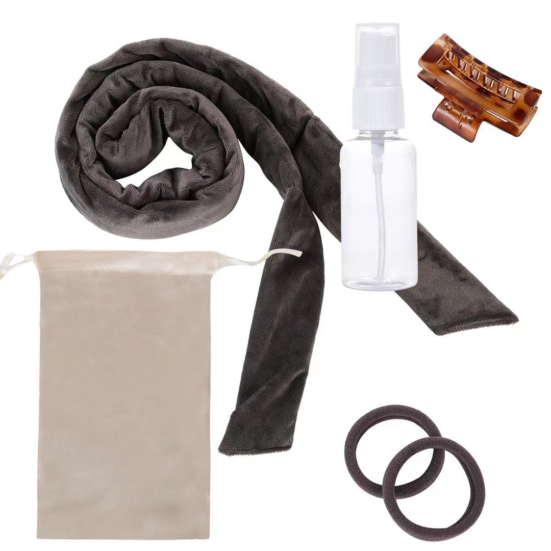 Stylischer Fleece-Haarwickel