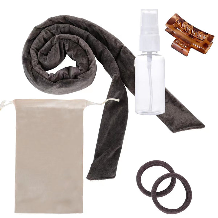Stylischer Fleece-Haarwickel