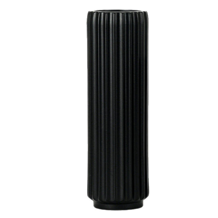 Elegante Fluted Dekorative Bodenvase Karnz