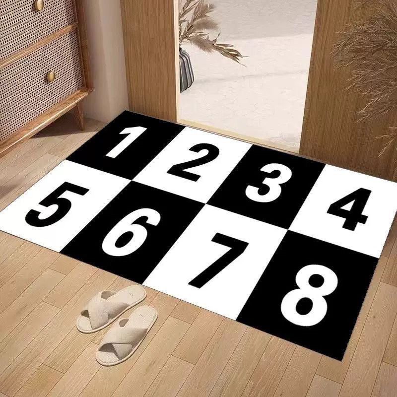 Nummeriertes Spielbodenmatte