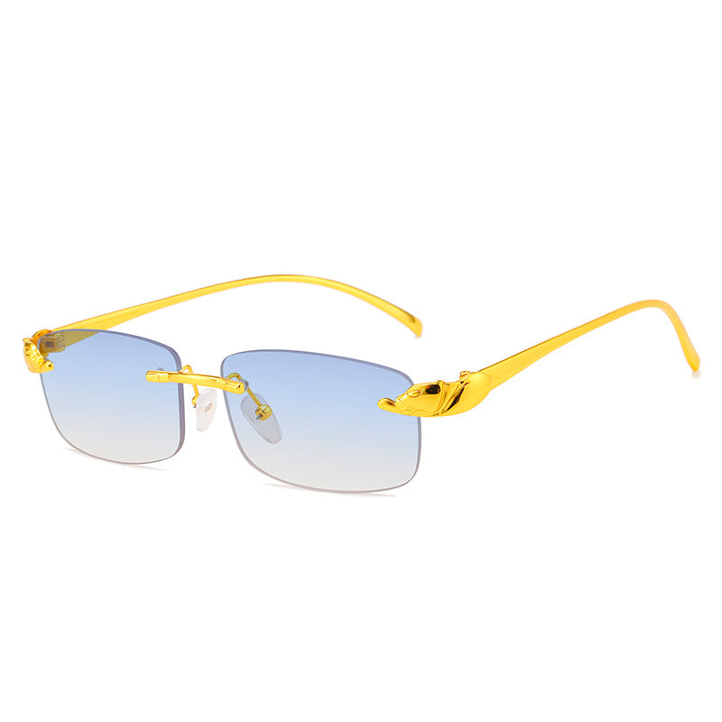 Damen modische Sonnenbrille mit kreativem Rahmen und hochwertigen Gläsern Karnz
