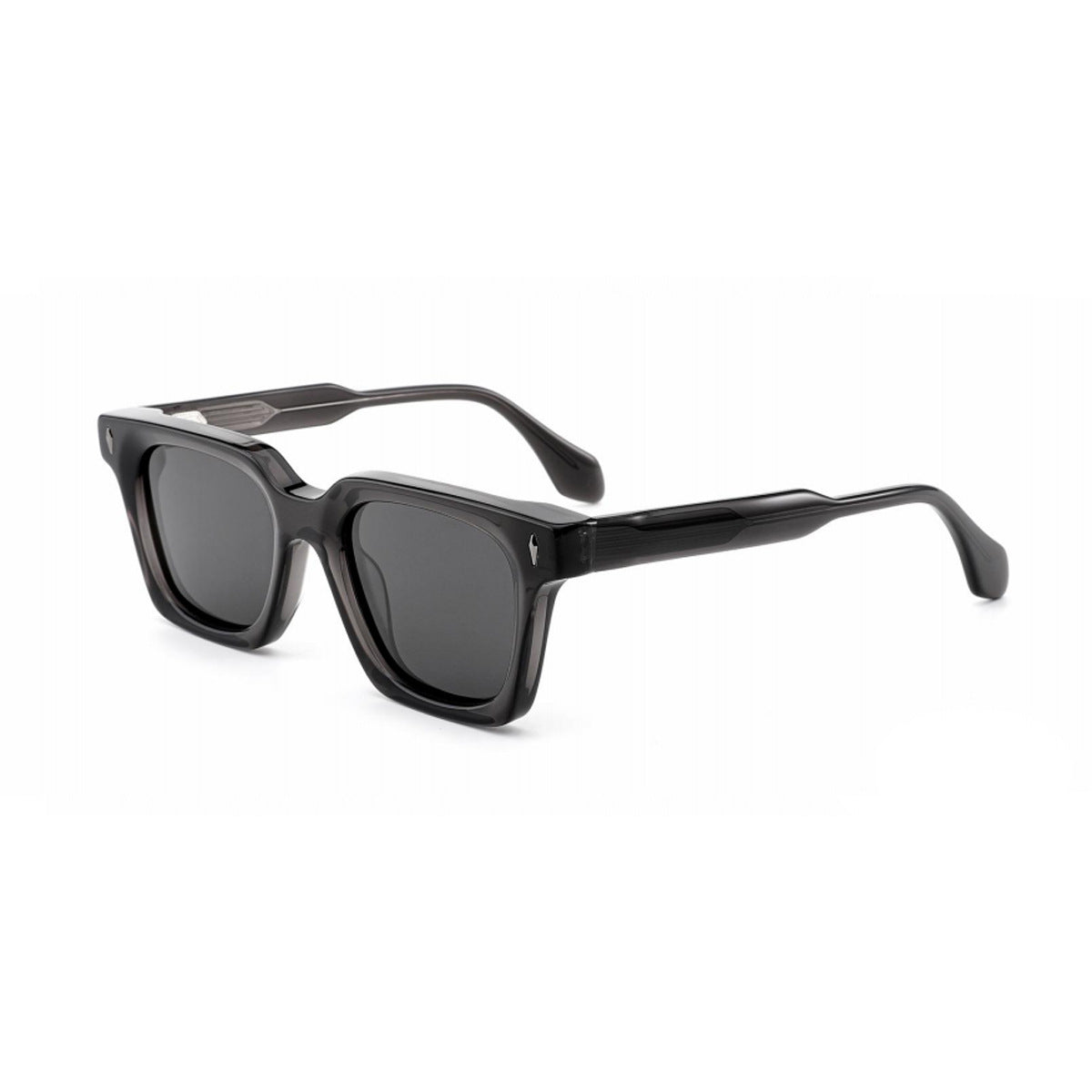 Damen klassische quadratische Sonnenbrille mit robustem Rahmen und UV-Schutz Karnz