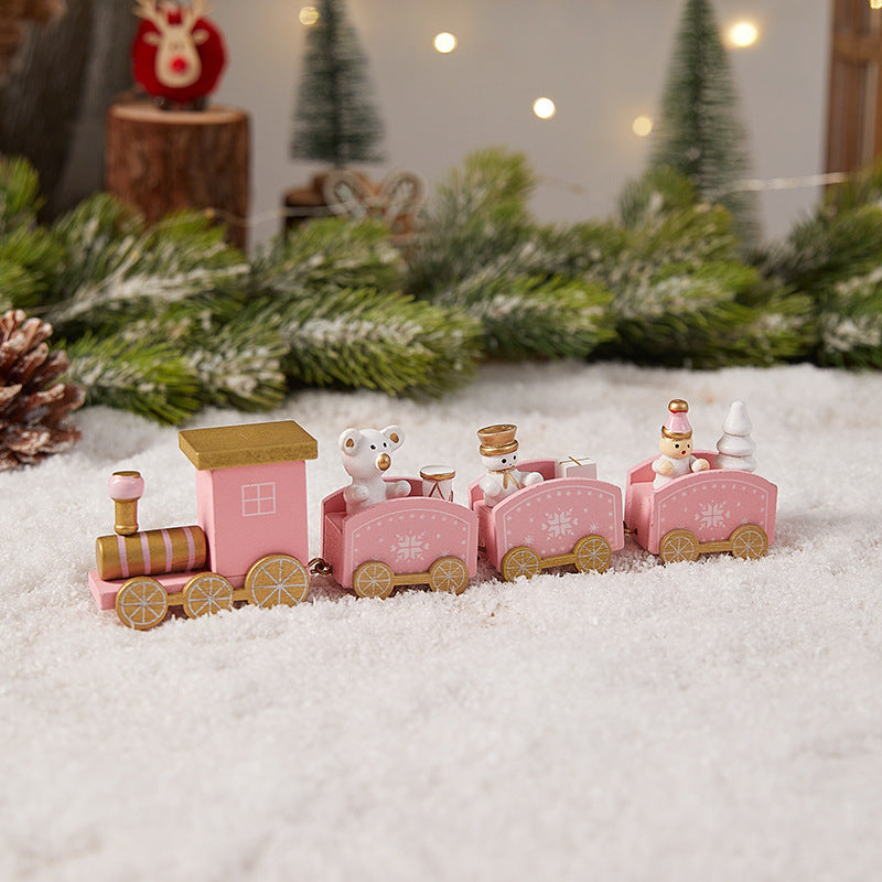Dekoratives Weihnachtszug-Set Karnz
