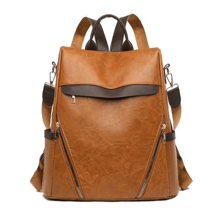 Multifunktionaler Leder Rucksack Karnz