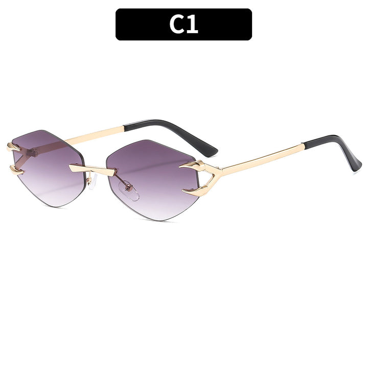 High-Style Winkelshield Sonnenbrille