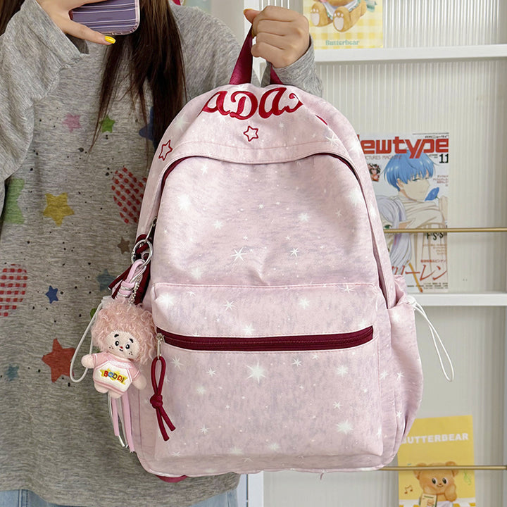 Stylischer Rucksack mit Sternenmuster Karnz 1791205224