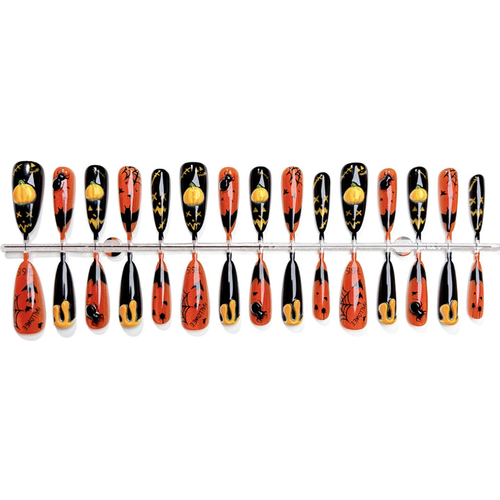 Halloween-Themen Press-On Nagelkunst Set 1790745709