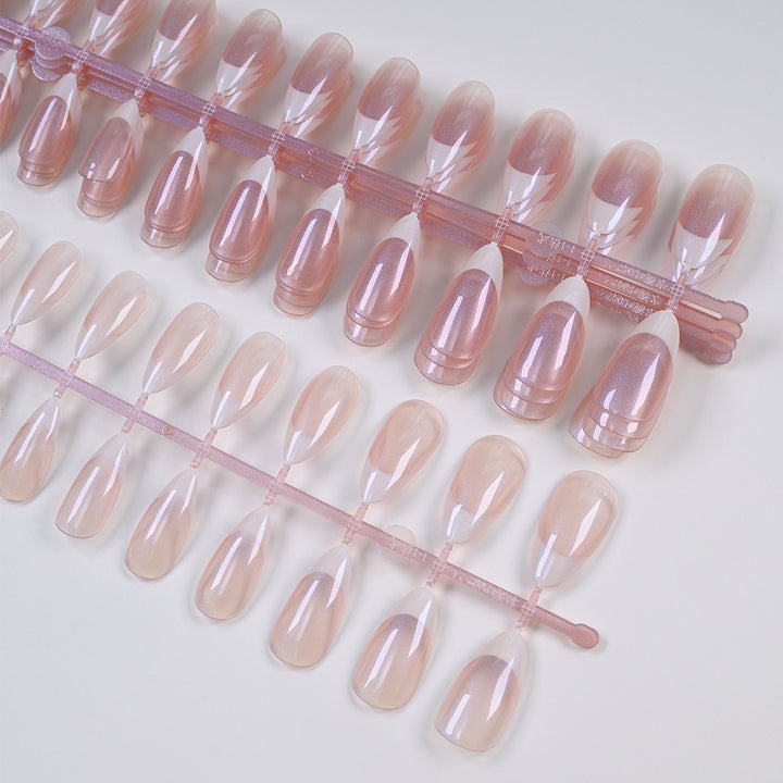 French Tip Nagelkunst Set Karnz