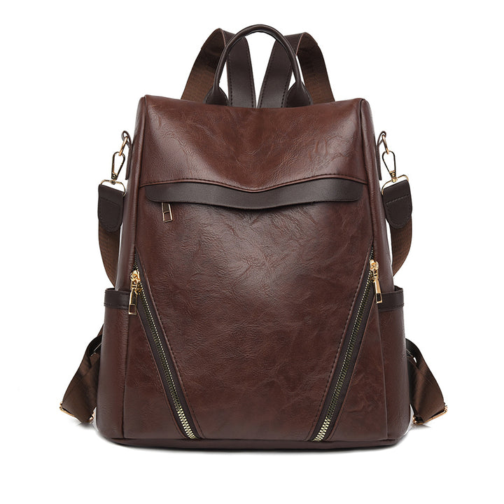 Multifunktionaler Leder Rucksack Karnz