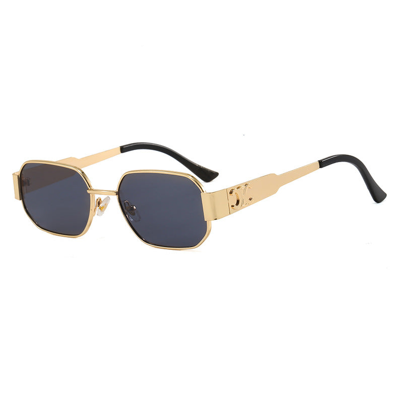 Damen geometrische Sonnenbrille im modernen Design mit polarisierenden Gläsern Karnz