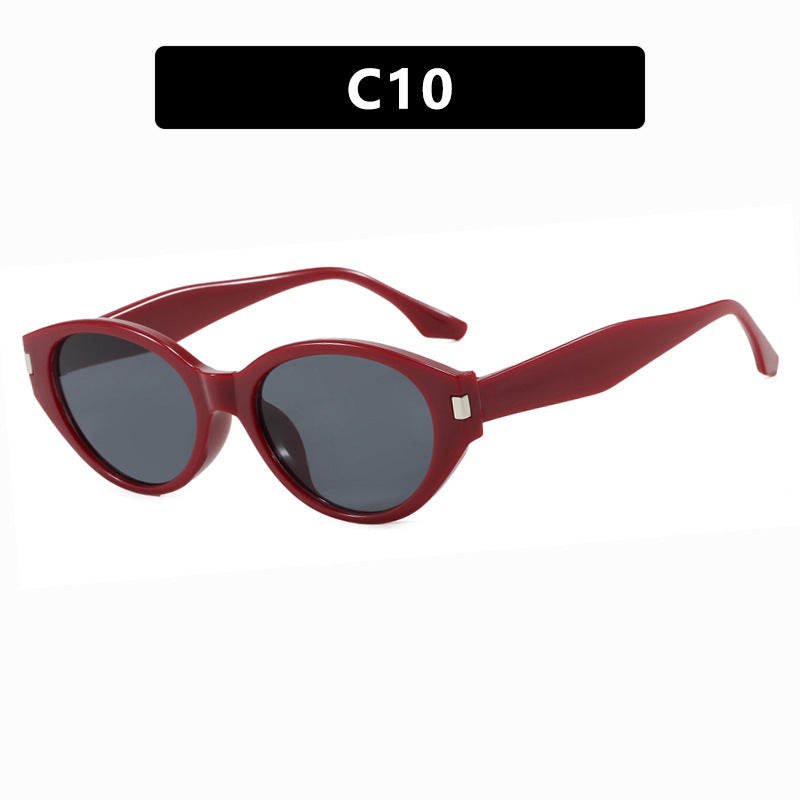 Damen modische Sonnenbrille im eleganten Cat-Eye-Stil Karnz