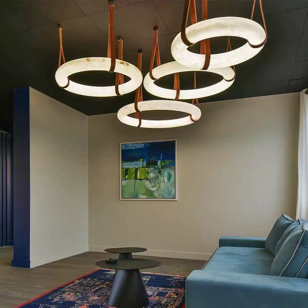 Moderne Minimalistische Oval Pendant Light