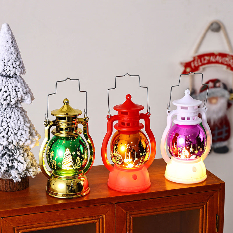 Nostalgische LED Weihnachtslaterne Karnz
