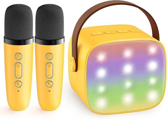 Bluetooth Karaoke Mikrofon und Lautsprecher Set Karnz