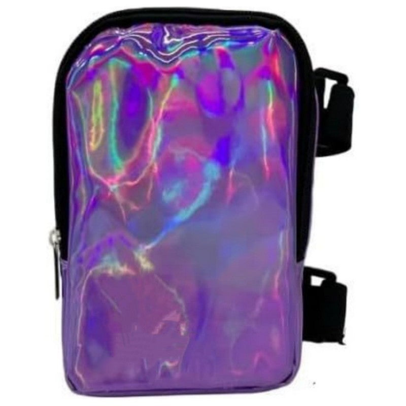 Eleganter Metallischer Rucksack Karnz