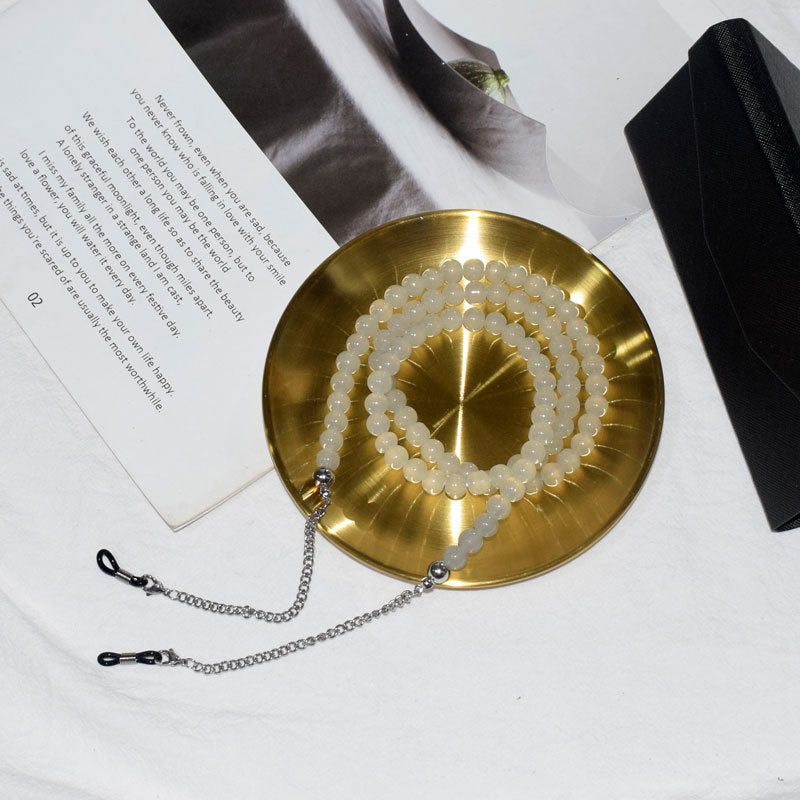 Chic Perlen Brillen Kette Karnz