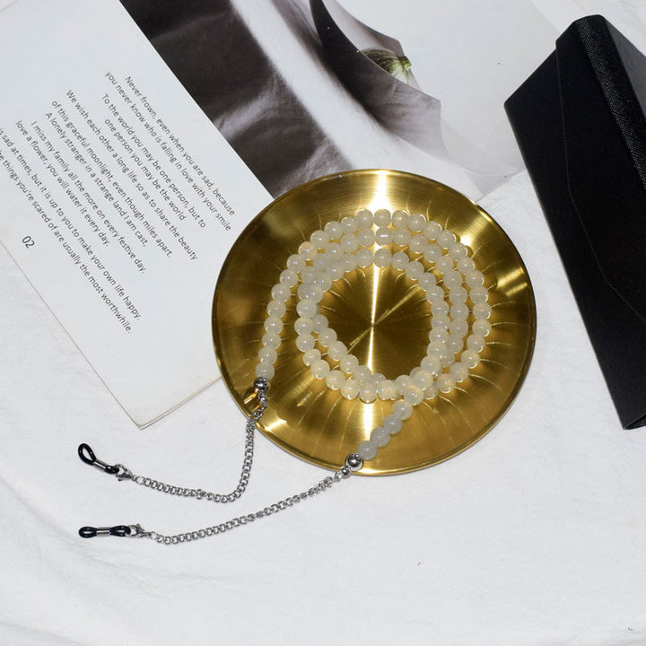 Chic Perlen Brillen Kette Karnz