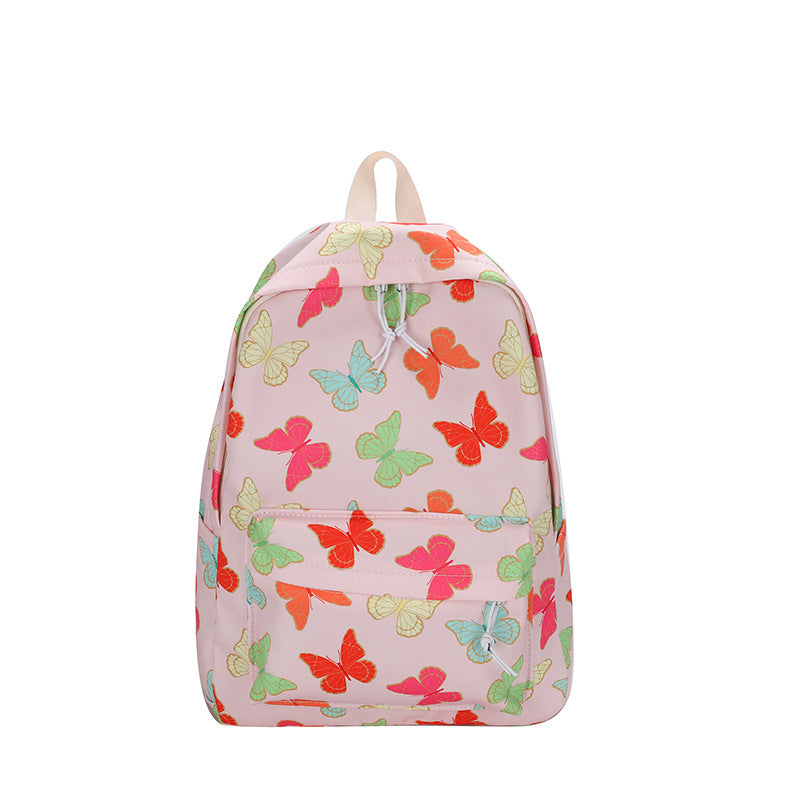 Lebhafte Schmetterlingsmuster-Rucksack Karnz
