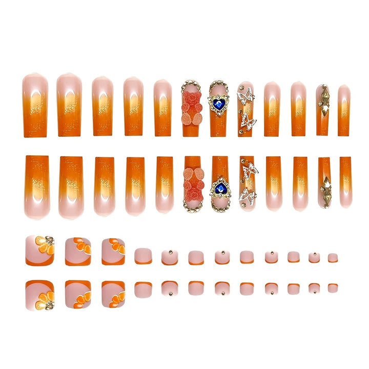 Kreatives Blumen-Nagelkunst-Set Karnz