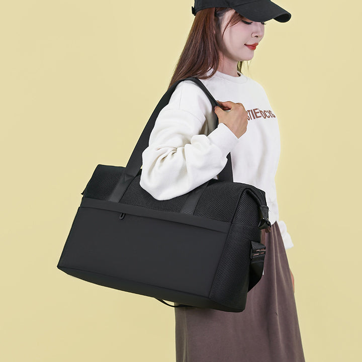 Vielseitige Mesh Gym Duffle Tasche Karnz