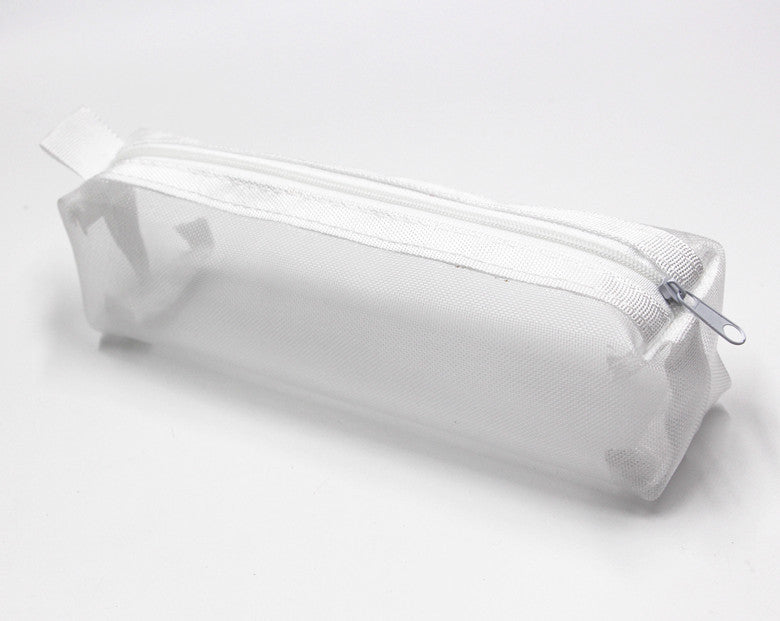 Transparente Reißverschluss-Stiftetasche Karnz