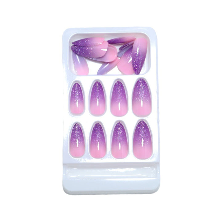 Gradient Glitter Ombre Press-On Nail Set Karnz
