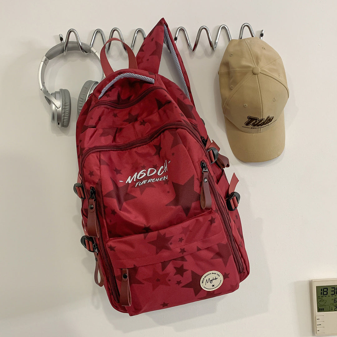 Stylische Rucksack mit Sternenmuster Karnz 1791205930