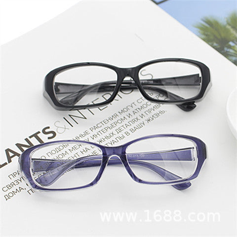 Damen modische rechteckige Brille mit robustem Rahmen Karnz