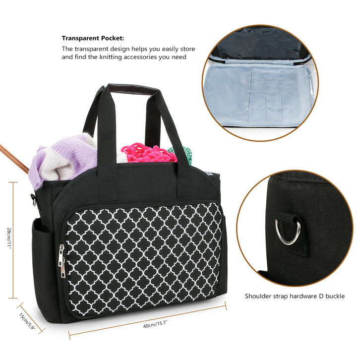 Elegante Multifunktions-Arbeits- und Reisetasche Karnz
