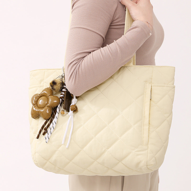 Gep quiltete Handtasche Karnz