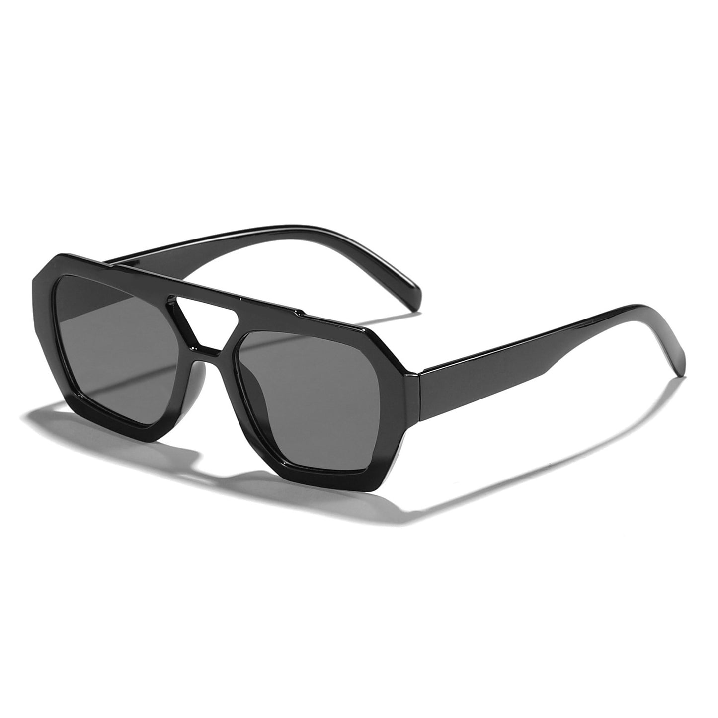 Damen modische Sonnenbrille im exklusiven Octagon-Design Karnz