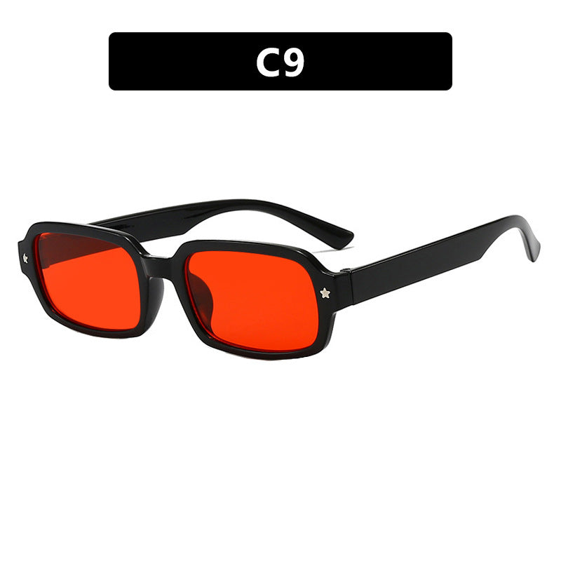 Damen modische Rechtecksonnenbrille mit herausragendem Design und schützendem UV-Filter Karnz