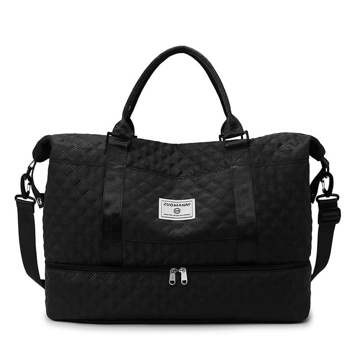 Stilvolle gesteppt Reis-Duffle Karnz