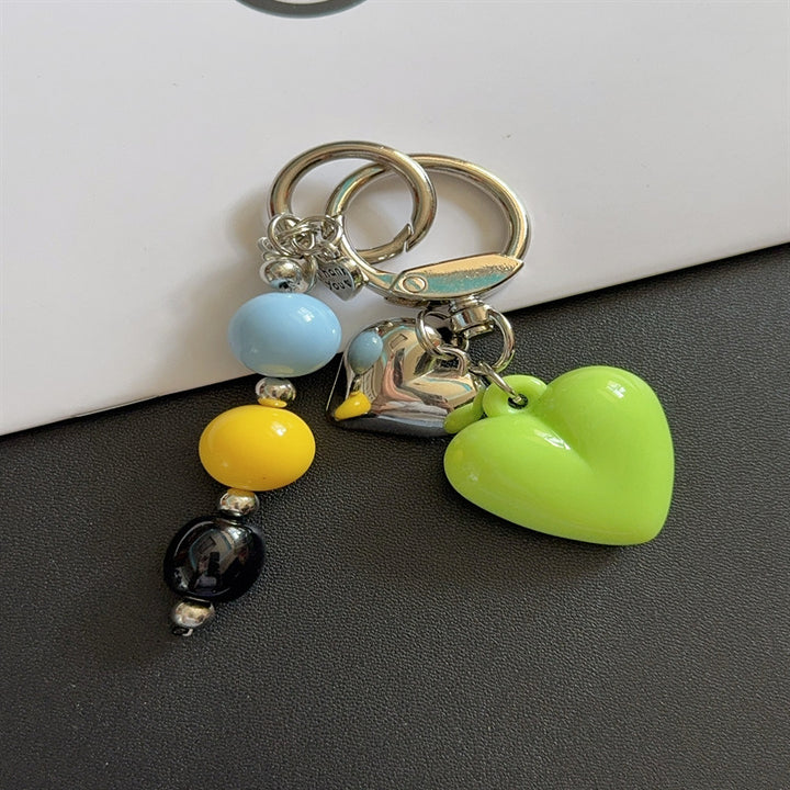Herzförmiger Charm Schlüsselanhänger Karnz 1790135675
